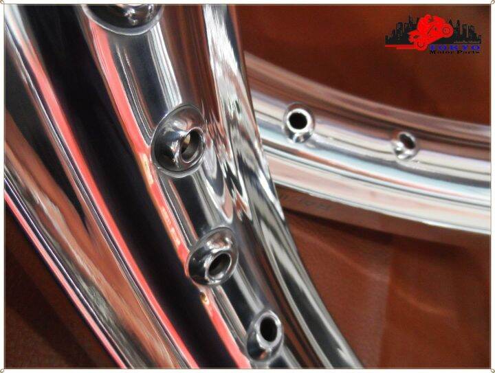 aluminium-polish-f-amp-r-wheel-rim-21x1-85-dot36-and-17x2-50-dot36-for-yamaha-xt600-year-1984-1990-วงล้ออลูมิเนียมปัดเงา-2-วง-สินค้าคุณภาพดี