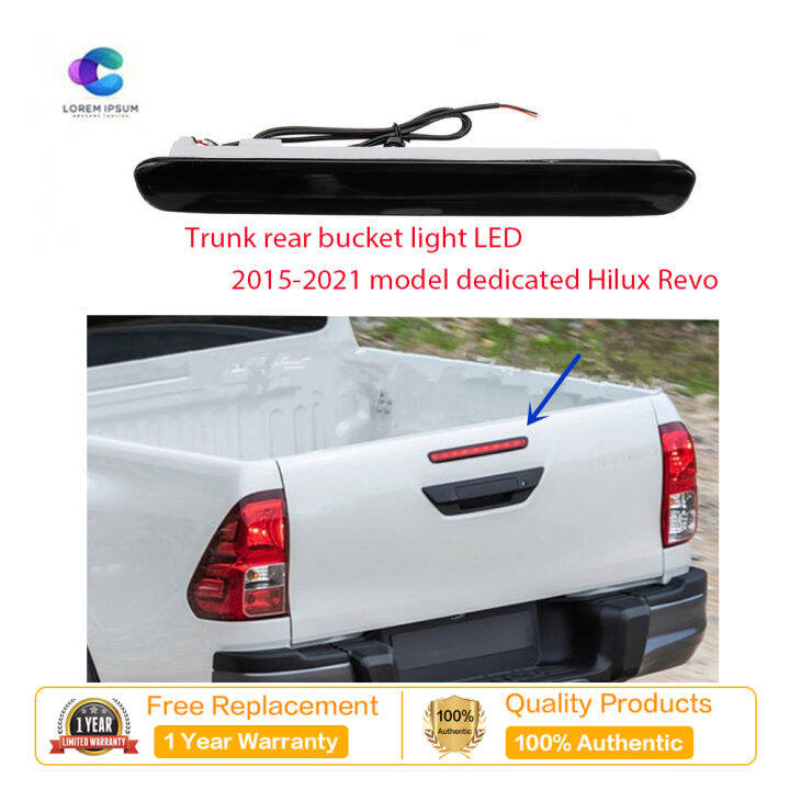 Toyota Hilux Revo Rocco20152021 High Brake taillight Astern warning