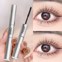 (ใหม่/แท้) NOVO มาสคาร่า 2 หัว ปัดแล้วขนตาหนายาว งอน เด้ง กันน้ำ  Mascara (สีดำ) 5876