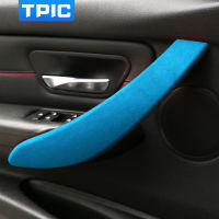 TPIC Alcantara Wrap สำหรับ BMW F30 F36 F32 F34 Series 3 4รถภายในประตูแผง Handle ดึงฝาครอบสติกเกอร์อุปกรณ์เสริม