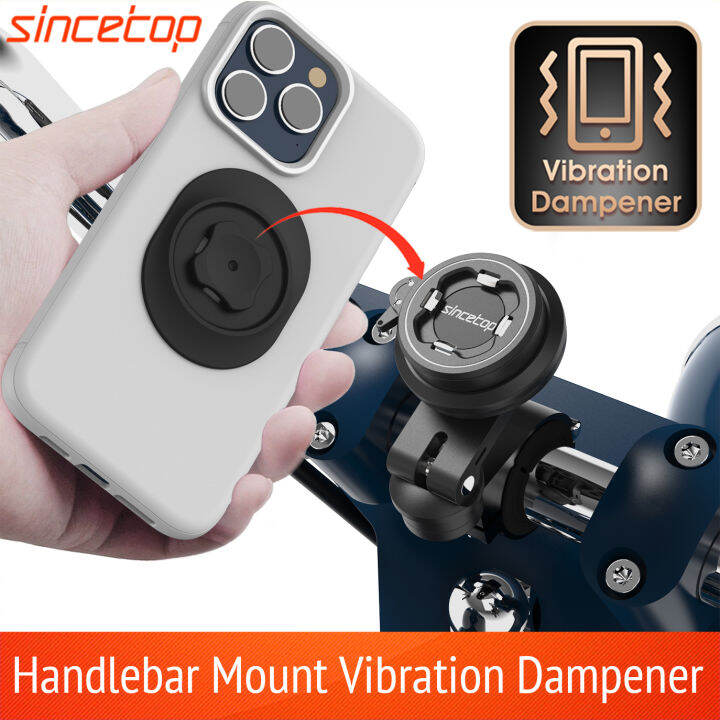 sincetop Motorcycle Phone Mount Bike Cellphone Holder with Vibration