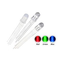 【CW】﹉  20pcs 5mm Common Cathode / Anode Tri-Color Emitting Diodes f5 Diffused Transparent for arduino