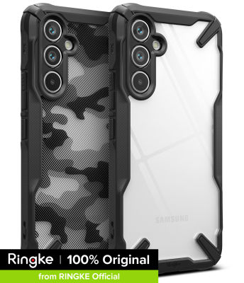 Ringke Fusion-X เข้ากันได้กับ Samsung Galaxy A54 5G Case,ใสฮาร์ดกลับหนักทนทานกันกระแทก TPU กันชนปกคลุมด้วยข้อมือ Strap823