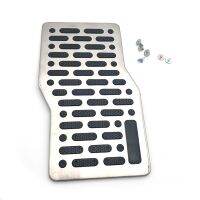 【YF】 Black Car Anti Skid Floor Mats Carpet Pad Foot Mat Stainless Steel Universal