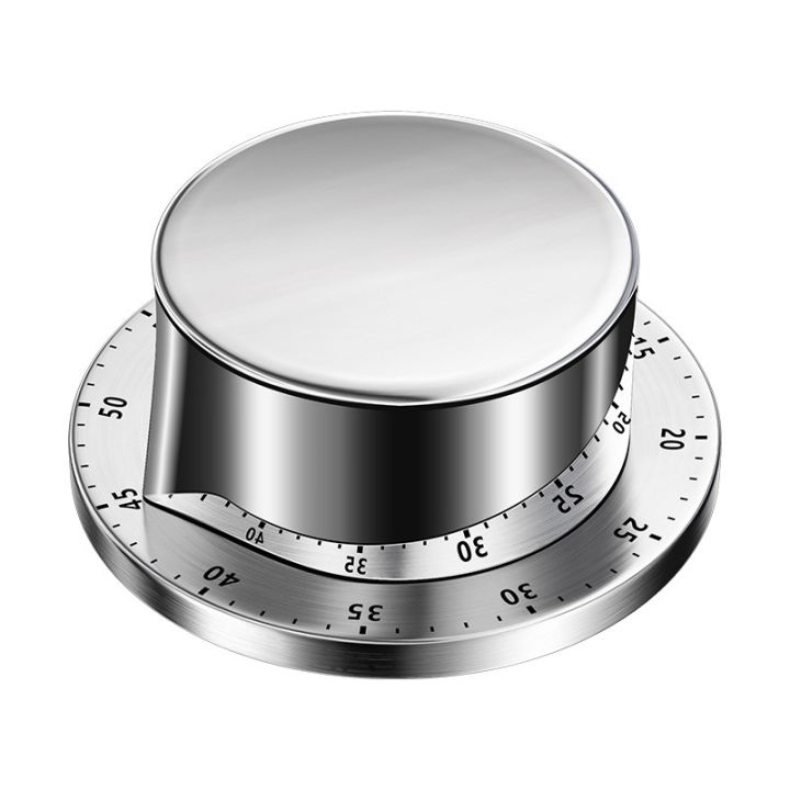 kitchen-scale-mechanical-timer-silicone-cooking-magnetic-suction-countdown-time-manager-rotating-stainless-steel-timer