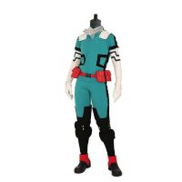 Anime My Hero Academia Cosplay Midoriya Izuku Deku Battle Cosplay Costume Unisex Costume Set Wig Hair Gift Anime Clothes XXXL