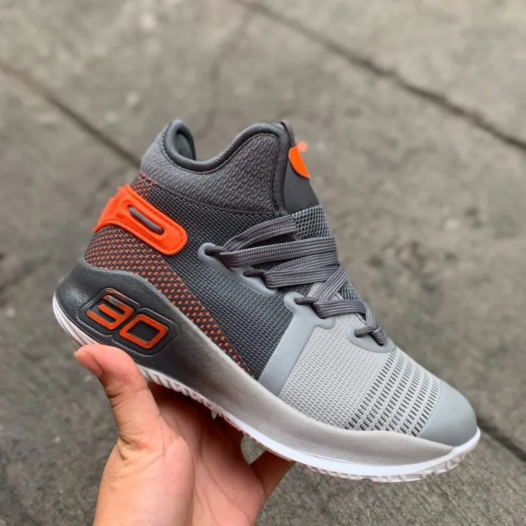 curry 6 orange kids