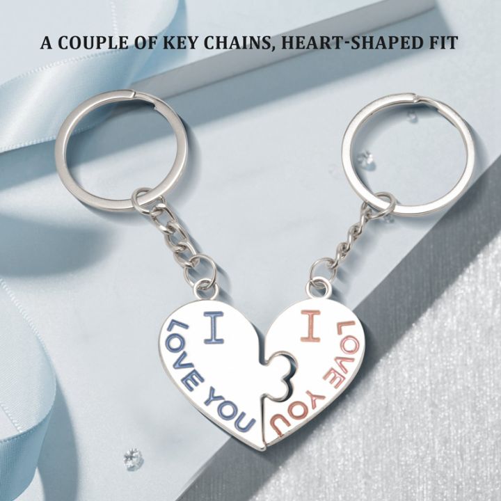 i-love-you-design-pair-couple-key-chain-with-heart-pendant