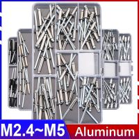 【CW】 Aluminum Pull Nails Round Countersunk Pulling Rivets Large Decoration Set M2.4M3M3.2M4M5