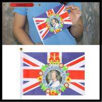 ALABINOH Party Bunting Parade Queen การตกแต่งบ้านเครื่องประดับโต๊ะธงโบกมือ