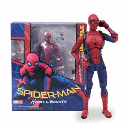 Homecomingตุ๊กตาขยับแขนขาได้Spider Man Collectible PVCของขวัญของเล่นแบบจำลองใหม่