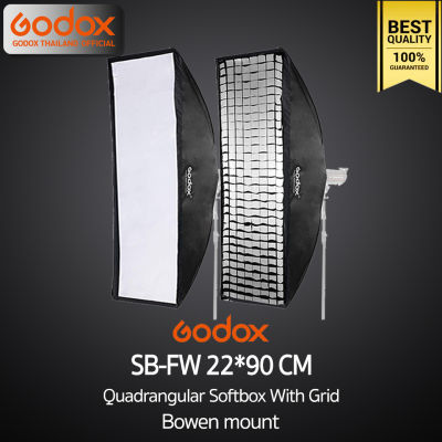 Godox Softbox SB-FW 22*90 cm. With Grid  [ Bowen Mount ] วิดีโอรีวิว , Live , ถ่ายรูปติบัตร , สตูดิโอ