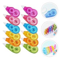 12Pcs Household Kids School Suppliess Portable Kids School Suppliess Convenient Correction Tapes Correction Liquid Pens