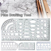 House Plan เทมเพลตแผ่นวัดเชิงสถาปัตยกรรม,เครื่องมือร่างคณิตศาสตร์ทรงเรขาคณิตมัลติฟังก์ชันแบบพกพาเทคนิคสำหรับวัดเฟอร์นิเจอร์