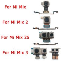 กล้องหน้าด้านหลังเดิมสําหรับ Xiaomi Mi Mix 3 2S 2 Mix3 Mix2S Mix2 ด้านหน้าด้านหลังเซลฟี่ด้านหลังกล้อง โมดูลอะไหล่ Flex Spare Parts