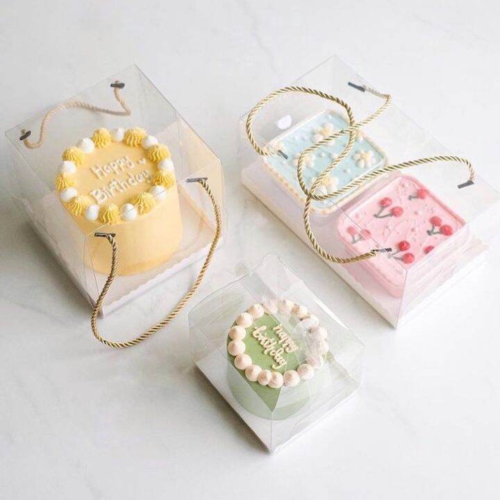 Box Kue Mika Box Mika Kotak Handle Tali Lazada Indonesia