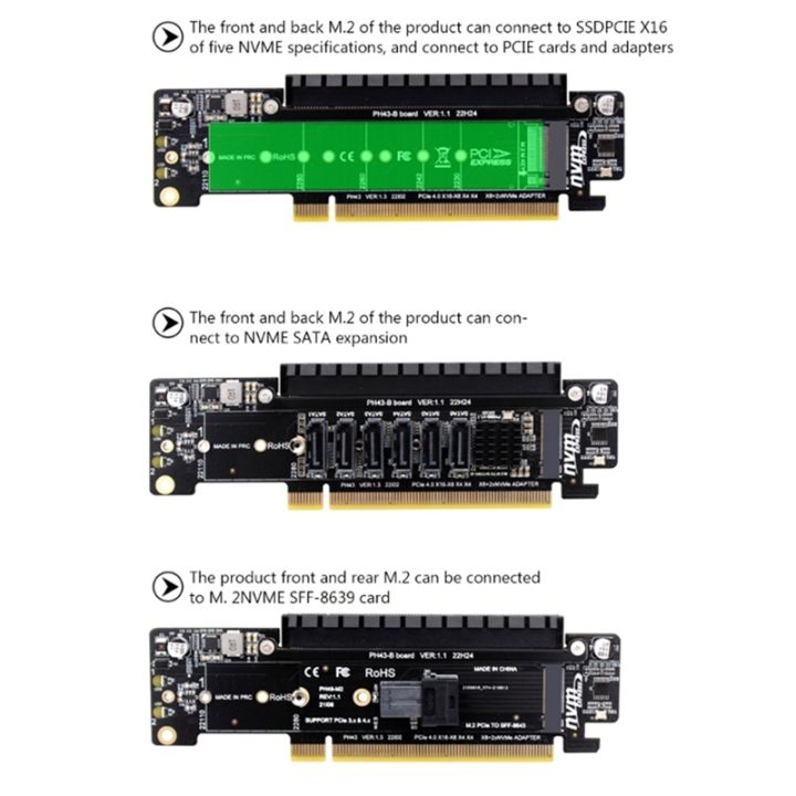 nvme-pcie4-0-expansion-card-pcie4-0-2-nvme-input-port-expansion-riser-card-pcie4-0-split-expansion-adapter