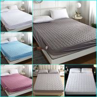 Mattress Protection Cover Bedspread on the bed Solid Color Cover Thick Bed Linen Cotton Bed Sheet 90x200/160x200CM Bed Cover