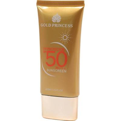 🔥พร้อมส่ง🔥CXC- Gold Princess Sunscreen cream ครีมกันแดดทาหน้า โกล์ด ปริ๊นเซสส์ 50 ml. Y27
