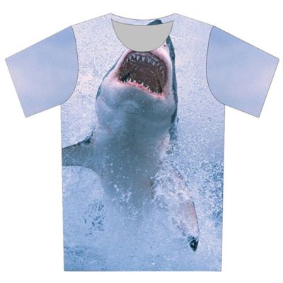 Joyonly Boys/Girls Animal Shark Sea Wave Design T-shirt 2018 Summer Children T shirts Baby Kids Cool 3d Tops Tees 4-20 Years Old