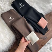 【hot sale】♟ D19 Plush autumn and winter leggings 2023 new winter stretch tight yoga Barbie pants