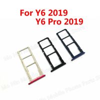 New Sim Card Tray For Huawei Y6 2019 Y6 Pro 2019 SIM Card Tray Slot Holder Replacement Part