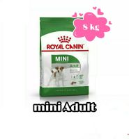 Royal Canin Mini Adult 8  kg อาหารสุนัขโต ขนาดเล็ก อายุ 10 เดือน – 8 ปี