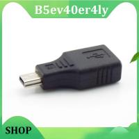 B5ev40er4ly SHOP B5ev40er4ly SHOP Universal USB 2.0 A To Mini B 5-Pin Female Male Adapter Mini Type-A B Jack Splitter for Smart Phone OTG Converter