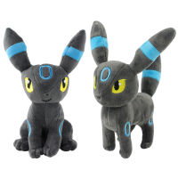 23ซม.อะนิเมะ Pokemon Eevee ร่มเงาของเล่นตุ๊กตาตุ๊กตา Pikachu Peluche ตุ๊กตาของขวัญวันเกิด