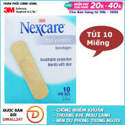 Túi 10 miếng băng keo cá nhân màu da Nexcare 3M BKCN-TAN - Dmall247