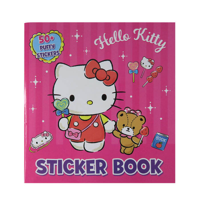 Hello Kitty Sticker Album With Sticker Pad Lazada