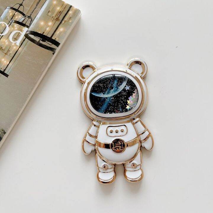 astronaut-glitter-liquid-quicksand-stars-stand-universal-mobile-phone-bracket-grip-holder-cute-3d-cartoon-bear-phone-grip