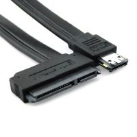 【Best value】 Dual Power ESATA USB 12V 5V ถึง22Pin SATA USB Hard Disk Cable Drop Shipping 0306 #2