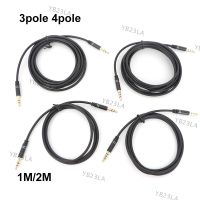 1/2m 3 4 Pole Audio Aux Stereo 3.5mm Male to Male Jack Extension Microphones Cable extend connector extend for live Headphone YB23TH