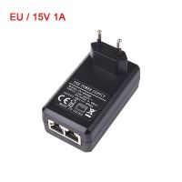 อีเธอร์เน็ตอินเจคเตอร์ POE 48V/24V/15V เอาท์พุต1000Mbps เอาท์พุต EU เราปลั๊กสำหรับกล้องวงจรปิดเครื่องจ่ายพลังงานสำหรับกล้อง IP อะแดปเตอร์ POE โทรศัพท์ AP