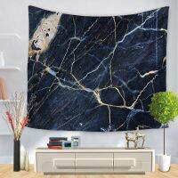 Home Furnishing Marble Pattern Tapestry Wall Hanging Sandy Beach Picnic Throw Rug Camping Tent Sleeping Pad