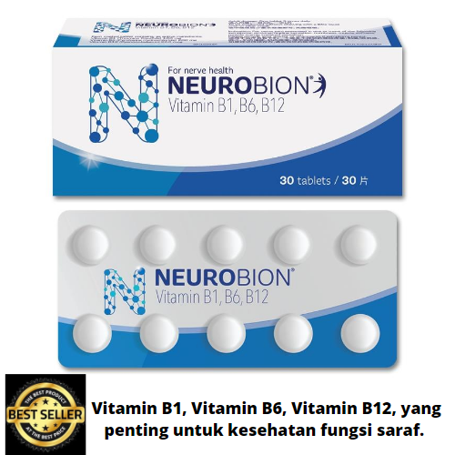 NEUROBION Vitamin B1,B6,B12 Membantu Kesehatan Fungsi Saraf Mengatasi ...