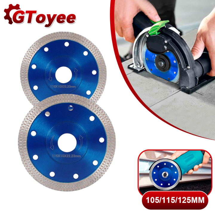 1Pc 105/115/125mm Turbo Diamond Saw Blade Disc Porcelain Tile Ceramic