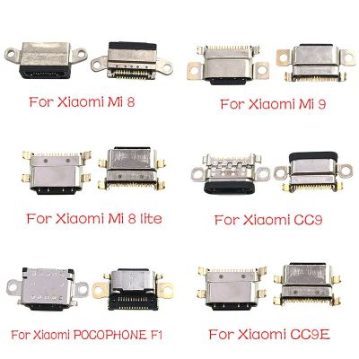 10 ชิ้น / ล็อต แจ็ค USB ชาร์จซ็อกเก็ตเชื่อมต่อพอร์ตสําหรับ Xiaomi Mi A1 A2 8 9 CC9E Max3 Mix 3 Redmi Note 7 Pro อะไหล่