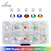 Hot Selling High Quality LED 3MM Piranha LED White Red Green Blue Yellow 3Mmled Diode Light-Emitting-Diodes 4 Pin Piranha LED Brightness