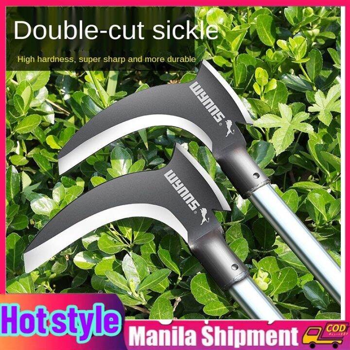 High Manganese Steel Double Splitting Sickle Ax Chopping Firewood