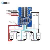 ;.[- 5S 30A 18V 21V Battery Charging Protection Board Lithium Battery Pack Protection Circuit Board BMS Module Power Tool