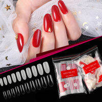 【LuckShops】BEAUTYBIGBANG  Professional High Quality Nail Art Accessories, False Nails 500pcs Clear White Natural