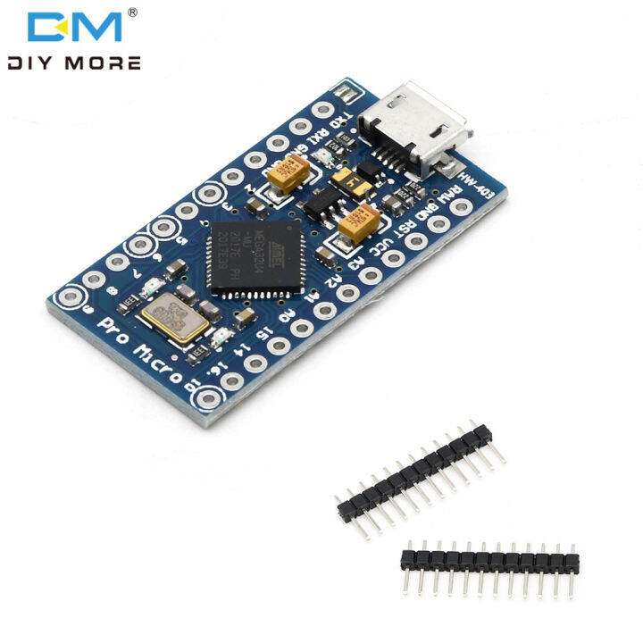 diymore Pro Micro ATmega32U4 Controller Micro USB 5V 16MHz 16m ...