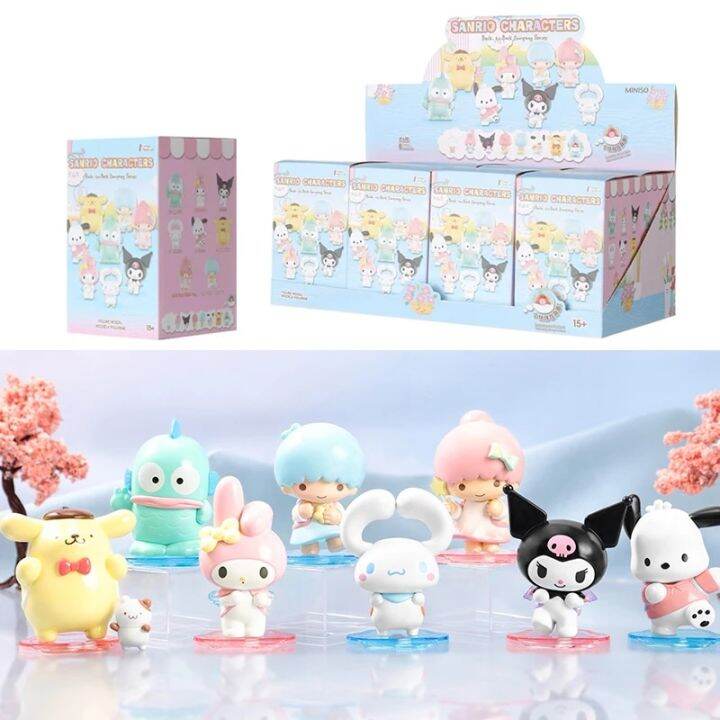 Sanrio Back to Back Company Series Blind Box Toys Anime Character Pom ...