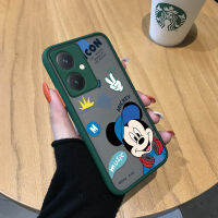 Diorcase สำหรับ Vivo Y27แฟชั่นการ์ตูนน่ารัก (มิกกี้) Mr.mouse “ใช่” มีน้ำค้างแข็งโปร่งใสเคสโทรศัพท์มือถือกันกระแทกคลุมทั้งหมดกล้องป้องกันโทรศัพท์