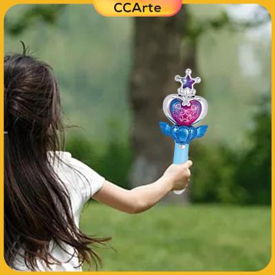 ไม้กายสิทธิ์เจ้าหญิง CCArte ของเล่น LED เด็กเล่นสำหรับอุปกรณ์ประกอบฉากฮาโลวีนคอสเพลย์