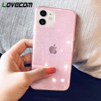 (Great. Cell phone case)LOVECOM ใส G Litter กรณีโทรศัพท์สำหรับ iPhone 13 12 11 Pro Max X XS Max XR 6 6วินาที7 8บวกลูกอมสีเต็มร่างกายปกหลัง