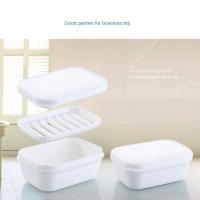 Soap Case Soap Dry Soap Dish Sealed Travel Portable Bathroom Product Soap Container With Lid Portable Soap Container