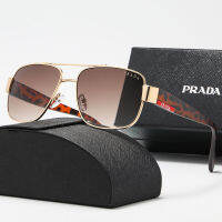 Classic Fashion Metal Square Spradaˉunglasses Mens Driving Business Sunglasses Outdoor Anti-Glare Sunglasses